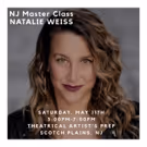 Natalie Weiss To Conduct Vocal Performance Master Class In Scotch Plains, NJ