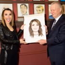 Photo Coverage: Samantha Barks is Honored With Portrait at Sardi's