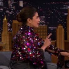 VIDEO: Priyanka Chopra and Jimmy Fallon Compete in a Skittles Challenge