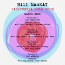 Composer-Guitarist Bill MacKay Comes to California For Solo Tour