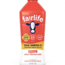 fairlife Launches Ultra-Filtered Whole Milk With DHA Omega-3