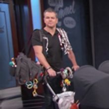 VIDEO: George Clooney Introduces His Twins with Help from Matt Damon