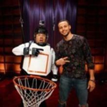VIDEO: James Corden Plays Human Basketball with Stephen Curry