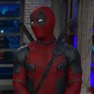 VIDEO: Deadpool Crashes Stephen Colbert's Monologue on THE LATE SHOW