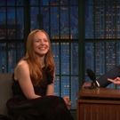 VIDEO: MY FAIR LADY's Lauren Ambrose Talks Playing Eliza Doolittle on LATE NIGHT…
