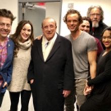 Photo Flash: Clive Davis Poses Backstage at ESCAPE TO MARGARITAVILLE!
