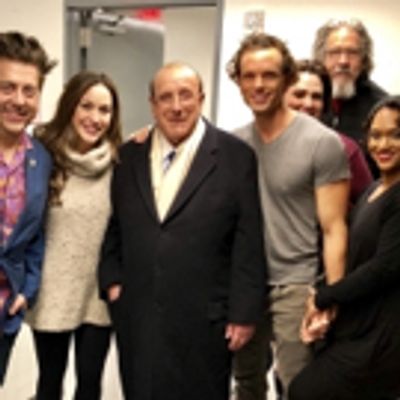 Photo Flash: Clive Davis Poses Backstage at ESCAPE TO MARGARITAVILLE!