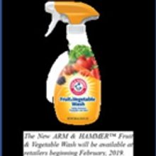 CR Brands Launches ARM & HAMMER? Fruit & Vegetable Wash