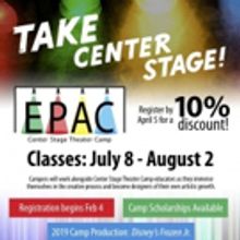 EPAC Summer Camp Will Present FROZEN JR.