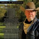 Max T. Barnes Kicks Off 2019 “Rolling River Tour” In Ireland, Wins Hot Country TV…