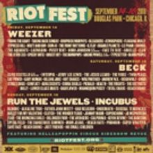 Riot Fest Announces Daily Lineups and Single Day/2 Day Tickets, On Sale Now