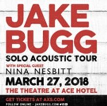 Win Tickets to See Jake Bugg with Nina Nesbitt at The Theatre at Ace Hotel in Los Ang