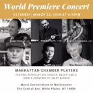 Music Conservatory Of Westchester Presents Concert Debut Of Composition By Mary L…