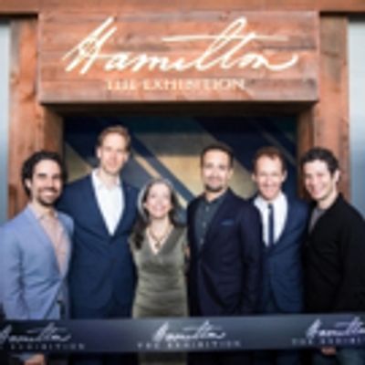 Photo Flash: Lin-Manuel Miranda and More Attend the Ribbon-Cutting Ceremony For HAMILTON: The Exhibition