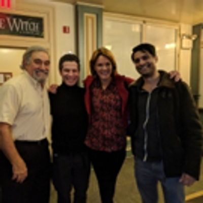 Photo Flash: HAMILTON Director Thomas Kail Visits THE STONE WITCH