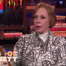 VIDEO: Carol Burnett Shares On Stage Mishaps & More on WATCH WHAT HAPPENS LIVE