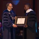 Photo Flash: Leslie Odom Jr. Receives Honorary Doctorate from Kean University