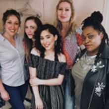 Photo Flash: Pop Singer/Songwriter Brielle Von Hugel Visits Cast of UNEXPECTED JOY