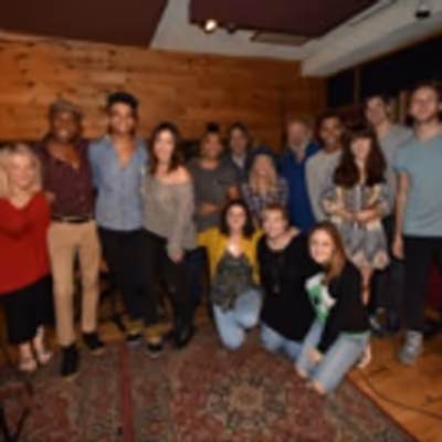 Exclusive Photo Coverage: KINKY BOOTS Cast Gets In the Christmas Spirit for Carols For A Cure!