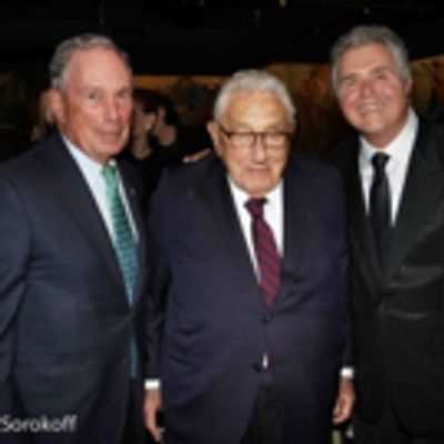 Photo Coverage: Michael Bloomberg &amp; Henry Kissinger Swing Along With Steve Tyrell Opening Night at Cafe Carlyle