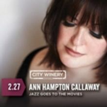 Ann Hampton Callaway to Perform at City Winery