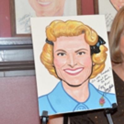 Photo Coverage: Showbiz Legend Miss Rose Marie Gets Caricature at Sardi&#039;s