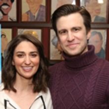 Photo Coverage: Sara Bareilles And Gavin Creel Meet The Press Before Their Shift In WAITRESS