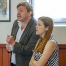 Photo Flash: Inside Rehearsal For Alan Ayckbourn's JOKING APART at the Stephen Joseph
