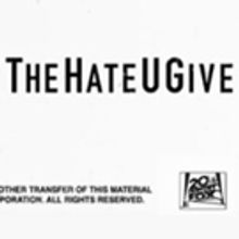 BWW Previews: Movie Trailer Drops for THE HATE U GIVE Based on the #1 New York Times 