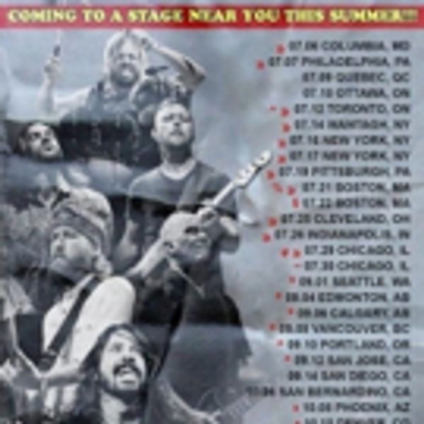 The Foo Fighters Release Additional Tour Dates Photo
