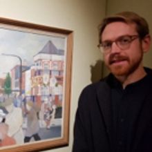 Painting By 'secret Lowry' Unveiled Ahead Of Special Solo Exhibition