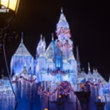 VIDEO: Watch Time-Lapse Holiday Transformation of Disneyland's Sleeping Beauty Castle