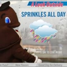 The Forecast for the First Weekend of the Summer: FREE 'Sprinkles' at Carvel