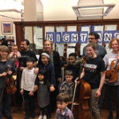 Photo Flash: Met Orchestra Musicians and Manhattan BP Gale Brewer Perform at Harry Belafonte Public Library