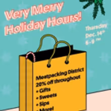 Meatpacking District 'Very Merry Holiday Hours' Set for December 14