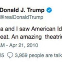 British Protesters Get 'American Idiot' To Top of Charts in Honor of Trump's Visit