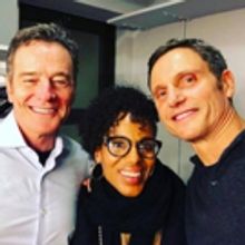 Kerry Washington Visits SCANDAL Co-Star Tony Goldwyn at NETWORK