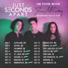 Just Seconds Apart to Support Jesse McCartney's BETTER WITH YOU U.S. Tour