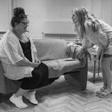Photo Flash: Inside Rehearsal For THE RISE AND FALL OF LITTLE VOICE at Park Theatre