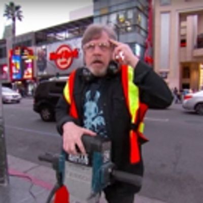VIDEO: Mark Hamill and Jimmy Kimmel Get into a Star War
