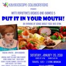 Witti Repartee Brings Bawds and Broads with PUT IT IN YOUR MOUTH