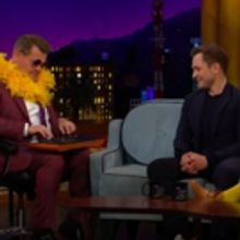 VIDEO: James Corden Plays 'James That Tune' with Taron Egerton and Adam Scott on THE 