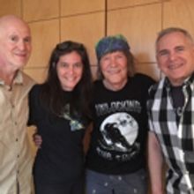 Photo Flash: Diane Paulus, James Rado, Craig Zadan & Neil Meron Meet  for HAIR LIVE!