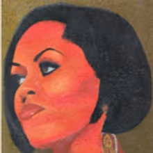 Art Bureau Mosaic Portrait Of Michelle Obama Is On View In Harlem By Artist Lennox…