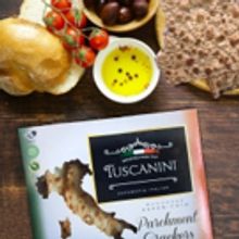 Marinas Menu: TUSCANINI PARCHMENT CRACKERS for Meals and Snacking