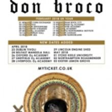 DON BROCO Announce Extra UK Tour Dates