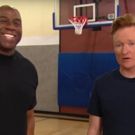 VIDEO: Conan Plays Horse With Magic Johnson