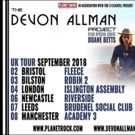 The Devon Allman Project Announces September 2018 UK Tour With Special Guest Duanne…