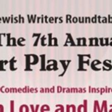 VBS Jewish Writer's Roundtable Presents THE 7TH ANNUAL SHORT PLAY FESTIVAL
