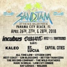 Full Lineup Announced for 2018 SANDJAM Festival